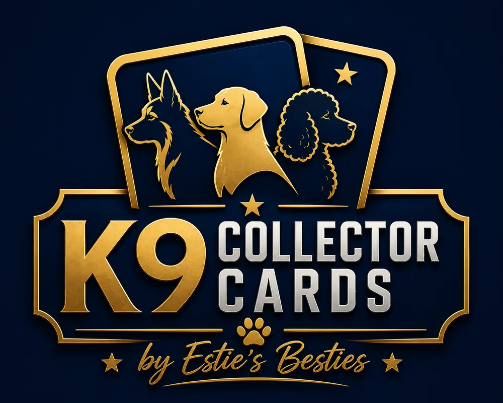 K9 Collector Cards by Estie’s Besties logo